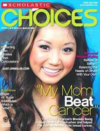 Scholastic Choices Magazine Cover