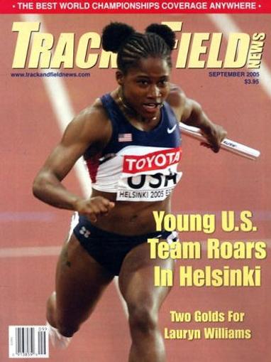 Track & Field News Magazine Cover